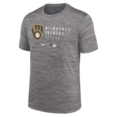 Nike Dri-FIT Velocity Practice (MLB Milwaukee Brewers) Men's Nike Dri-FIT Velocity Practice (MLB Milwaukee Brewers) Men's